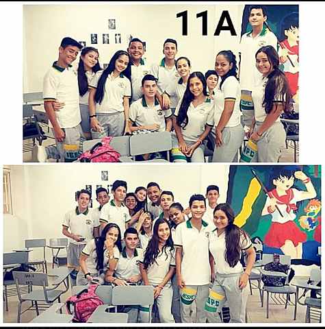 My first day of classes in eleven grade