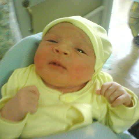 When my daughter was born