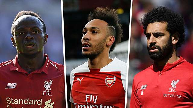 Salah, Mané e Aubameyang fazem história: trio africano domina artilharia da Premier League