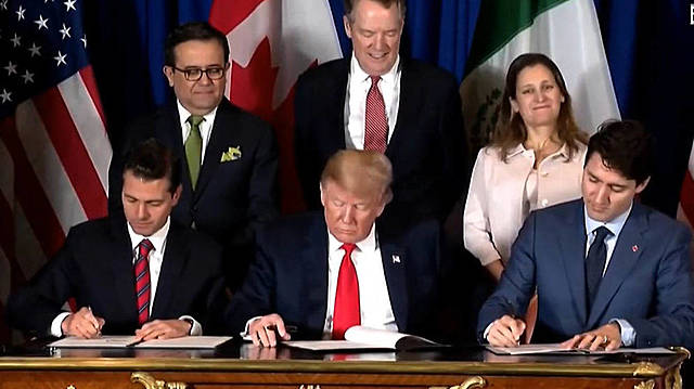 Tratado de Libre Comercio de América del Norte (TLCAN)