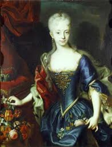 Maria Theresa inherits the Austrian throne.