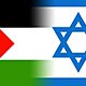 Israel and palestine flags