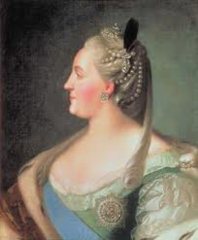 Catherine the Great rules Russia.