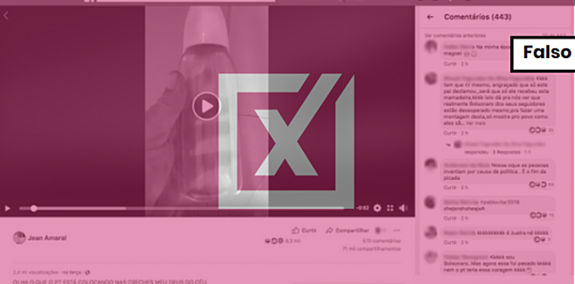 Mamadeira eróticas não foram distribuídas