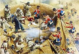 Wars with the Marathas.