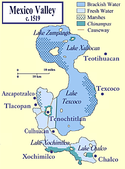 Tenochtitlan named capital of the Aztec Empire