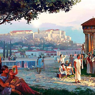 Timeline: Procesos históricos y educativos: Atenas