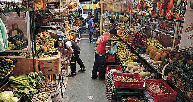 I was working in the marketplace