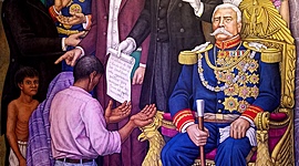 Timeline: La República y El Porfiriato (1877-1911).