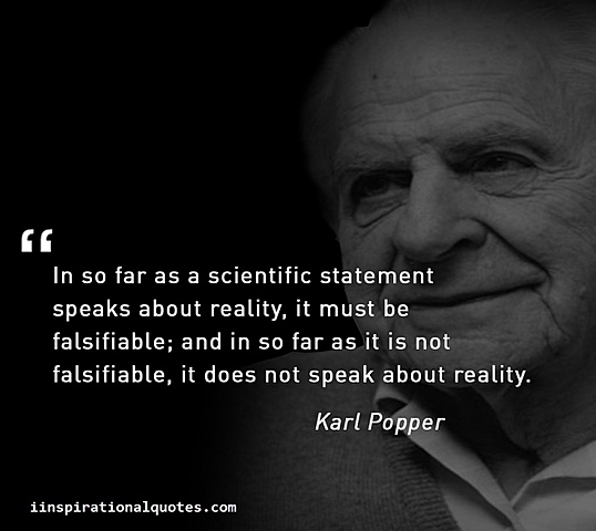 Focusing in on different parts in the philosophies of science