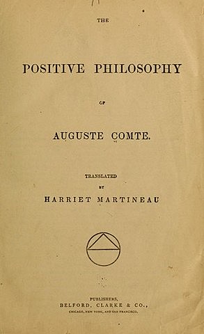 Cours de philosophie positive&nbsp;
