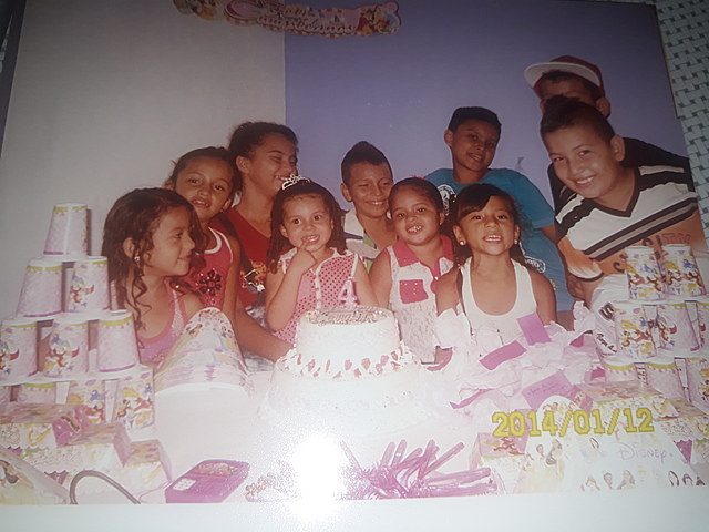 My daughter's fourth birthday