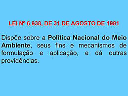 A primeira vez que a educação ambiental aparece na legislação de modo integrado.