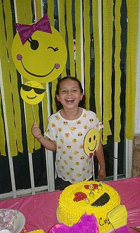 The eighth birthday of my daughter