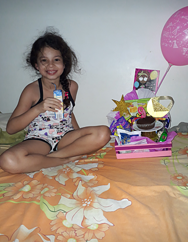 My daughter's nineth birthday