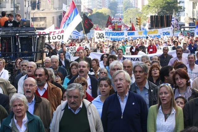 Mujica concurre al acto del 1º de mayo