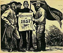 Se promulga la Constitución de 1857