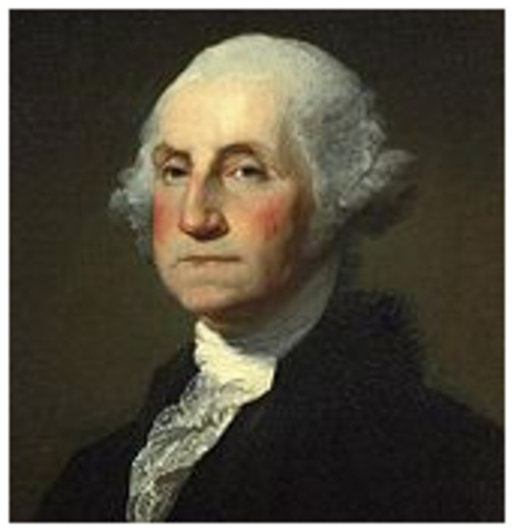George Washinton becomes first president