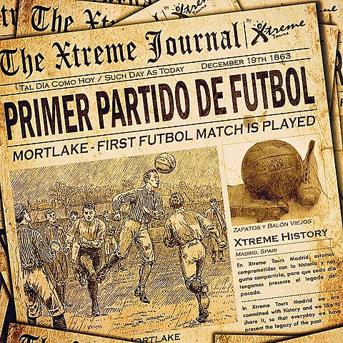 Se crea la primera asociacion de futbol (FA) en inglaterra