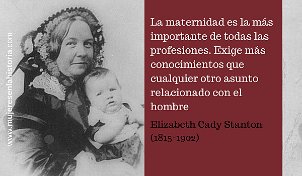 Elisabeth Cady Stanton (12/11/1815 - 26/10/1902)