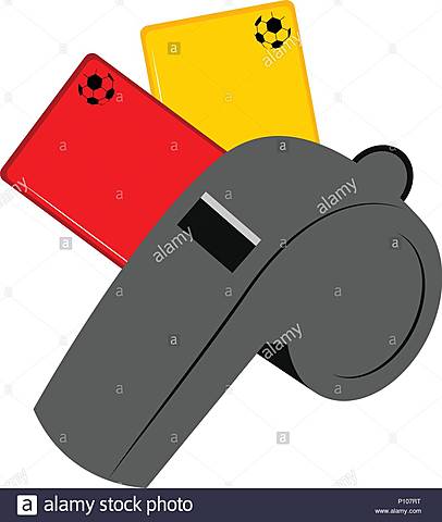 Nacen las tarjetas roja y amarilla