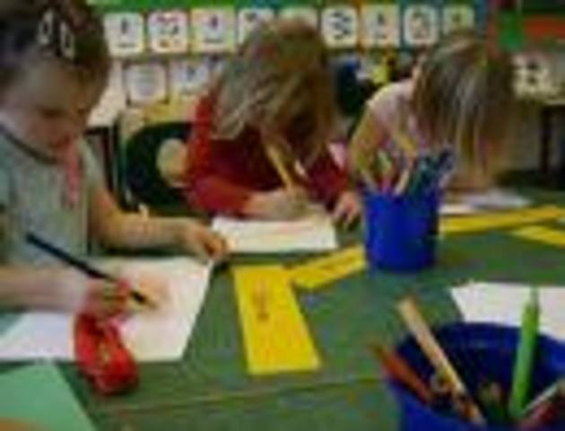 My first day at school