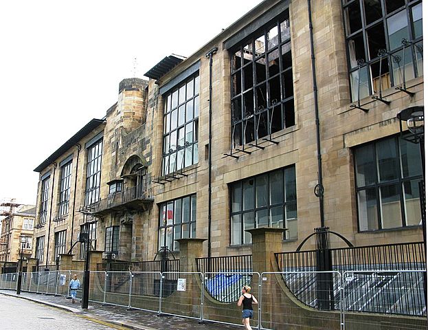 Escuela de Arte de Glasgow - Charles Rennie Mackintosh