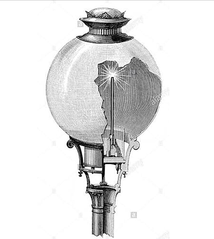 The Yablochkov candle