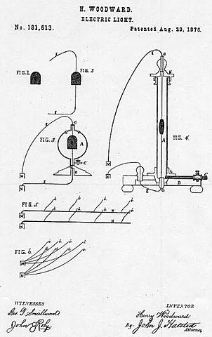Canadian Patent For Electric Light is Filed