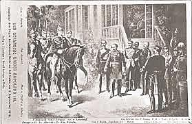 Napoelon III Capitule à Sedan contre les Prussiens