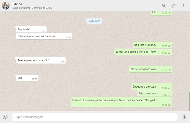 Visita semanal (liminar)