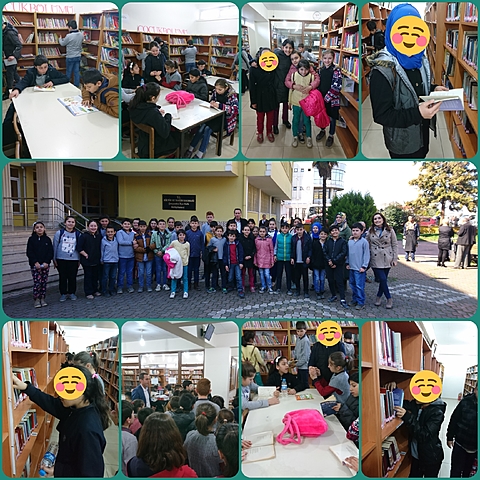 KÜTÜPHANE GEZİSİ