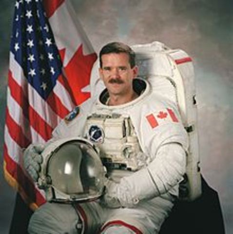 First Canadian to Walk Space