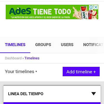 Timeline: LINEA DEL TIEMPO ALEJANDRA