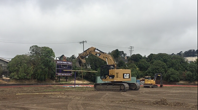 Field Goal Post Removed