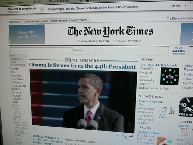 Cese actividad NewYork Times