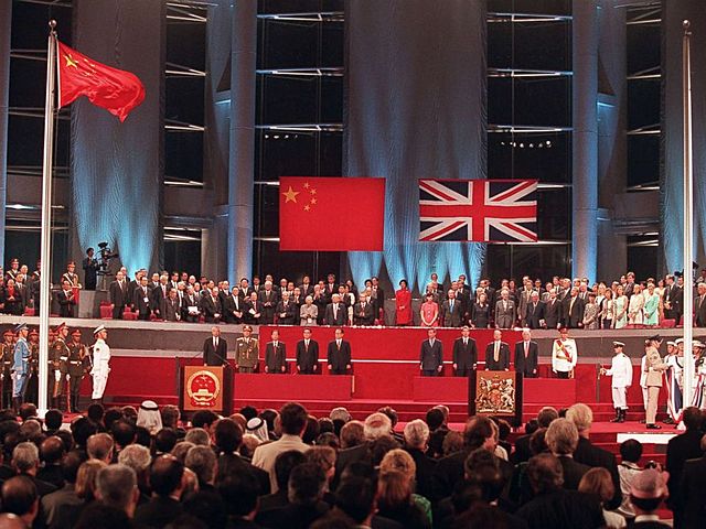 Hong Kong returned to China