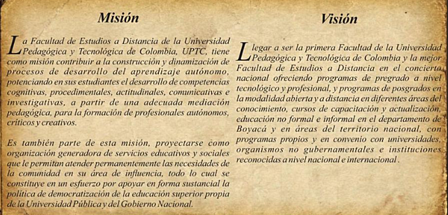 2020 (Vision - Mision)