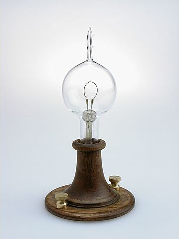 First light bulb