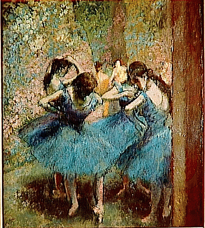 Danseuses bleues