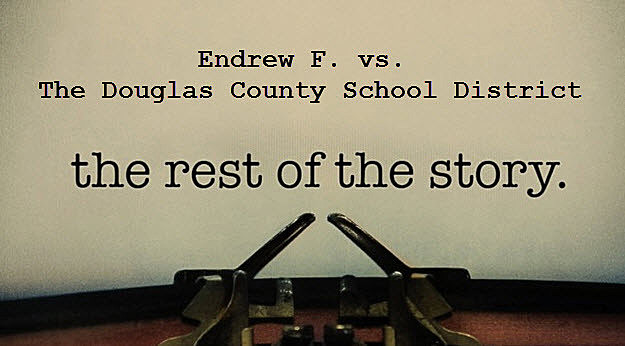 Endrew F. v. Douglas County School Dist. RE–1