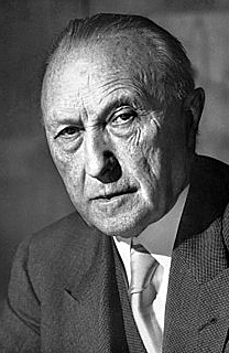 Konrad Adenauer elected German Chancellor