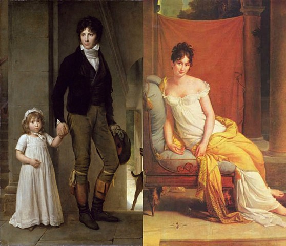 Vestimenta Neoclasicismo