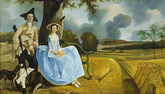 Mr. y Mrs. Andrews - Thomas Gainsborough