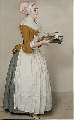 Muchacha del chocolate - Jean Liotard
