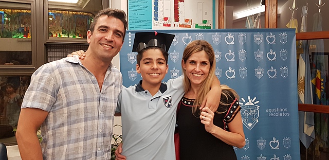 Finalizo la escuela primaria