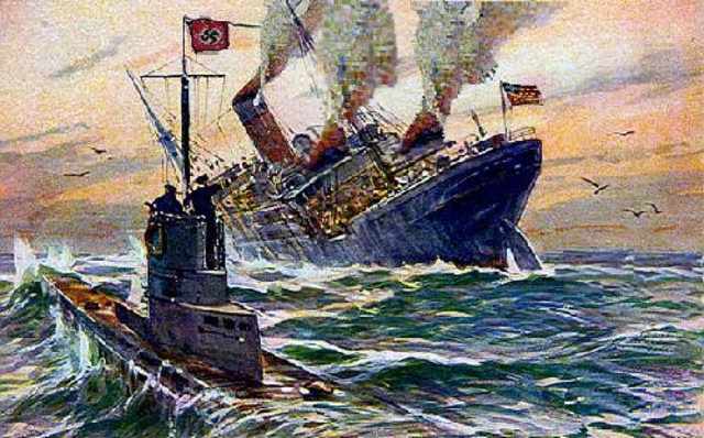 Lusitania Sunk