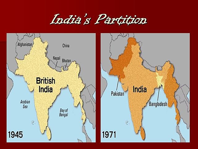 India and Pakistan win independence.