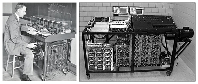 The Differential Analyzer, an early computer + The ABC