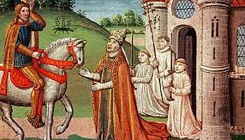 strijd tussen geestelijke en wereldlijke macht